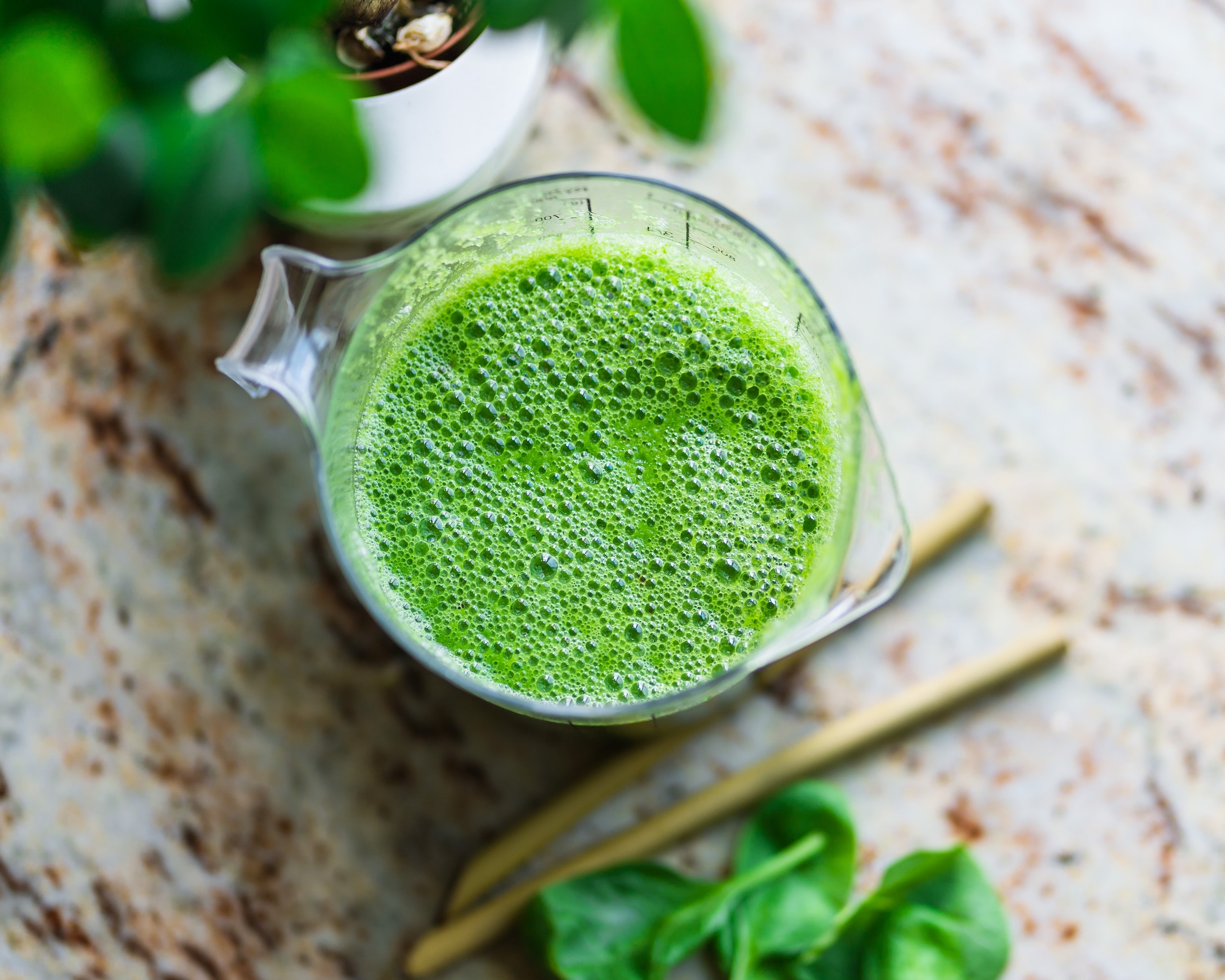 green smoothie that helps improve your wellness