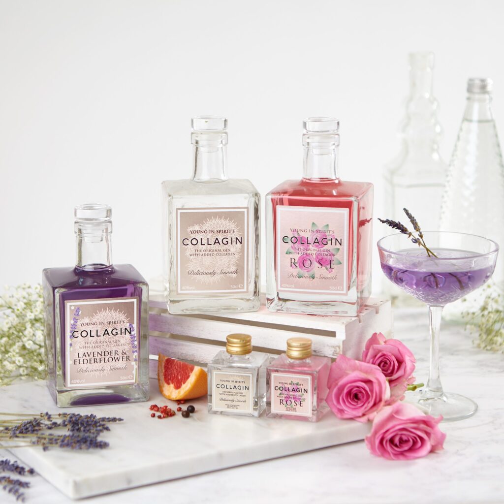 Collagin rose, lavender and original collection