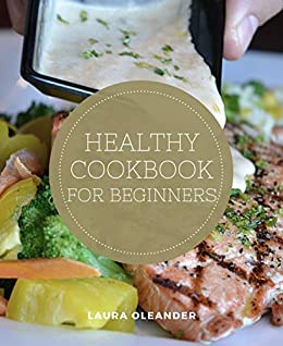 healthy cookbook for beginners front page