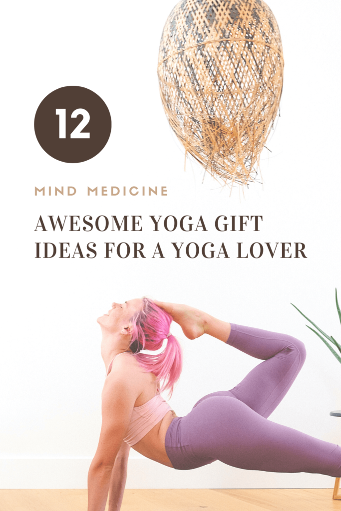 12 awesome yoga gift ideas for a yoga lover pin image